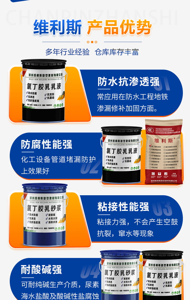 氯丁胶乳防水砂浆(图3) 氯丁胶乳防水砂浆(图3)