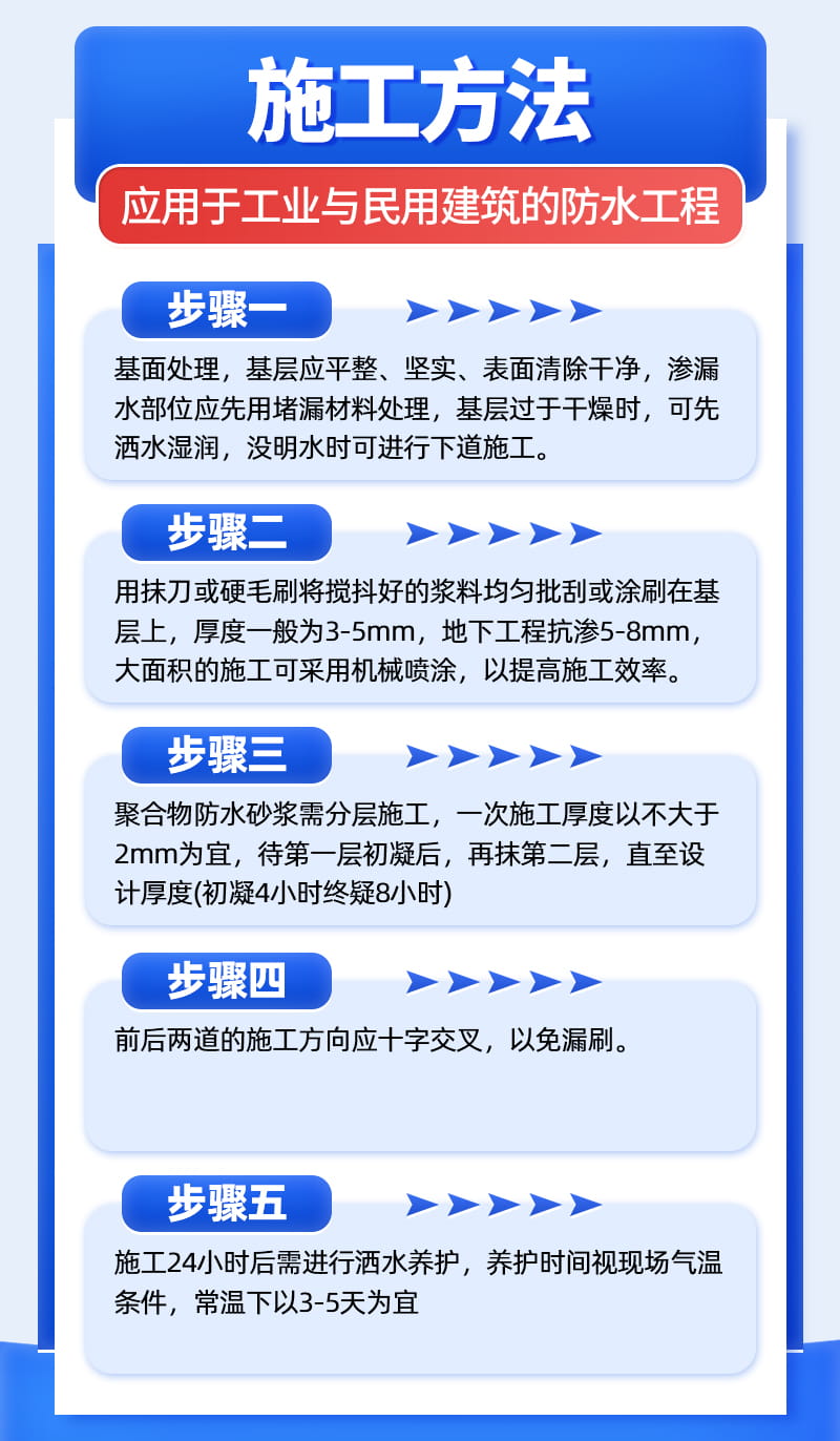 聚合物水泥防水砂浆(图5) 聚合物水泥防水砂浆(图5)
